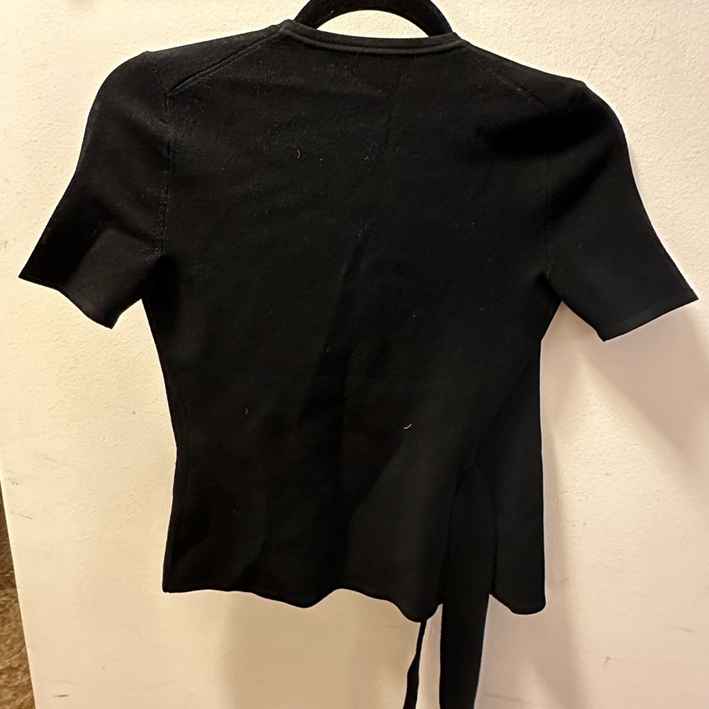 DVF Mirella Stretch - Milano Knot Wrap Top Size XXS - Picture 3 of 8